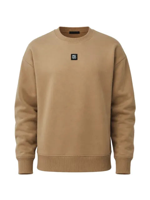 HUGO logo-patch sweatshirt