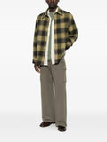 A.P.C. check-pattern shirt jacket