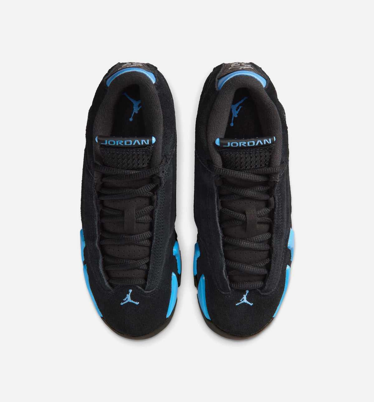 Air Jordan 14 Retro “Black University Blue” Big Kids' Lifestyle Shoes (GS)
